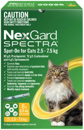 Nexgard Spectra Spot-On For Cats