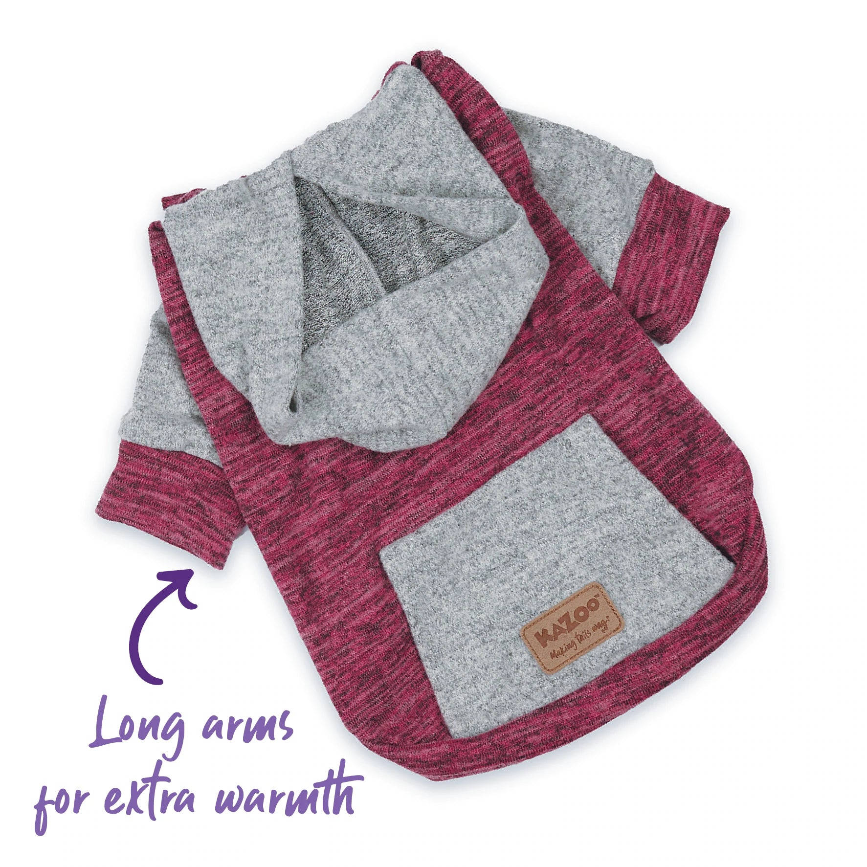 Kazoo Dog Sleepwear Softie - Mulberry