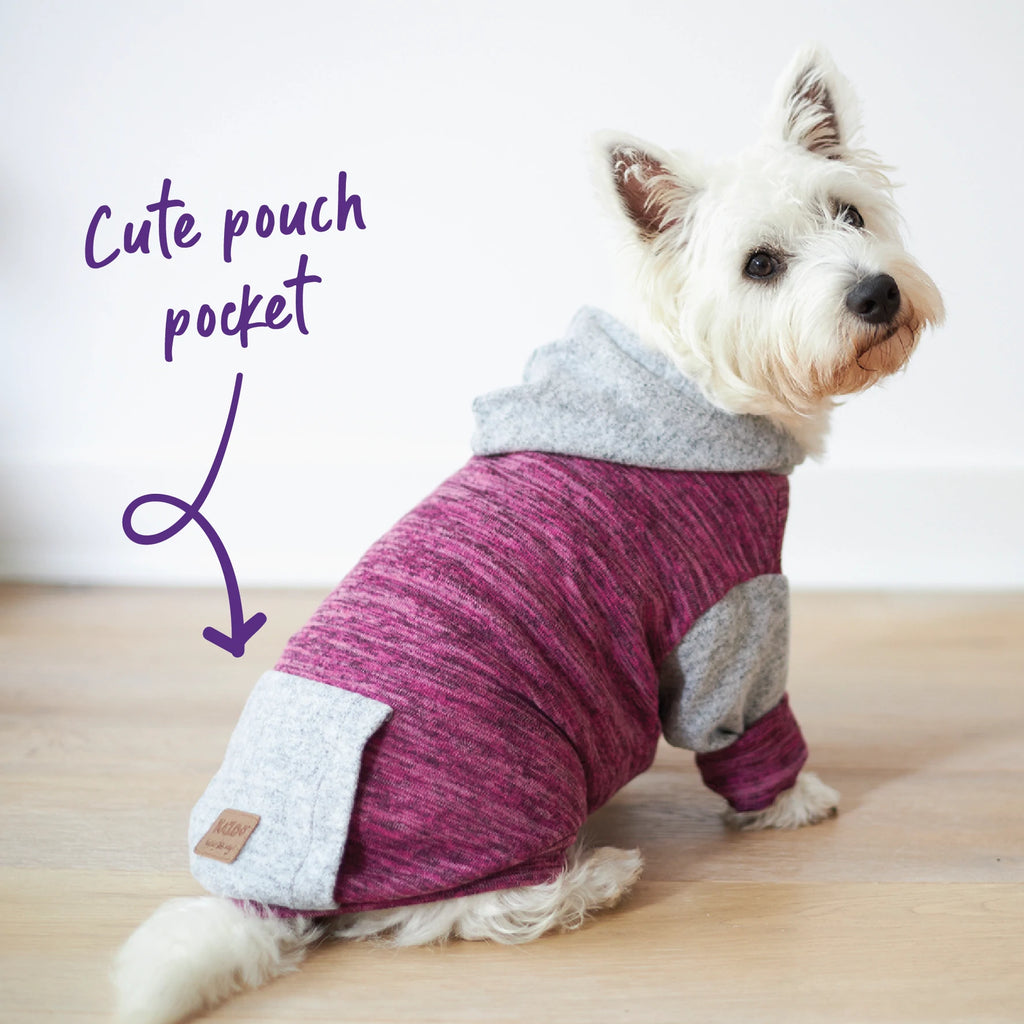 Kazoo Dog Sleepwear Softie - Mulberry