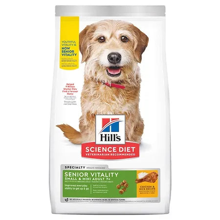 Hill's Science Diet Senior Vitality 7+ Toy Breed Dog Food