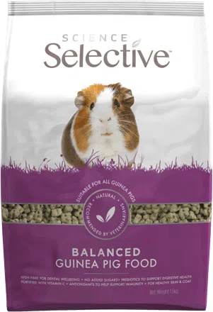 Science Selective Food Guinea Pig