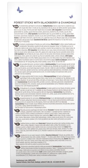 Selective Naturals Guinea Pigs Treats Forrest Sticks 60g