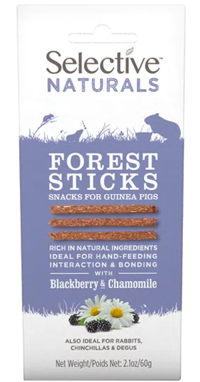 Selective Naturals Guinea Pigs Treats Forrest Sticks 60g