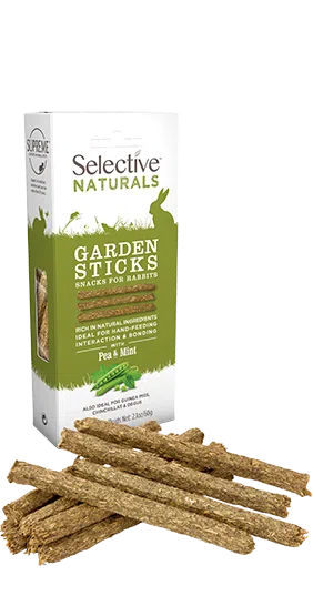 Selective Naturals Rabbit Treats Garden Sticks 60g