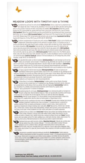 Selective Naturals Rabbit Treats Meadow Loops 80g