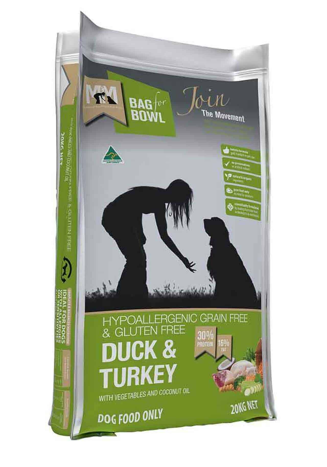 Meals For Mutts Duck & Turkey Grain & Gluten Free Dry Dog Food