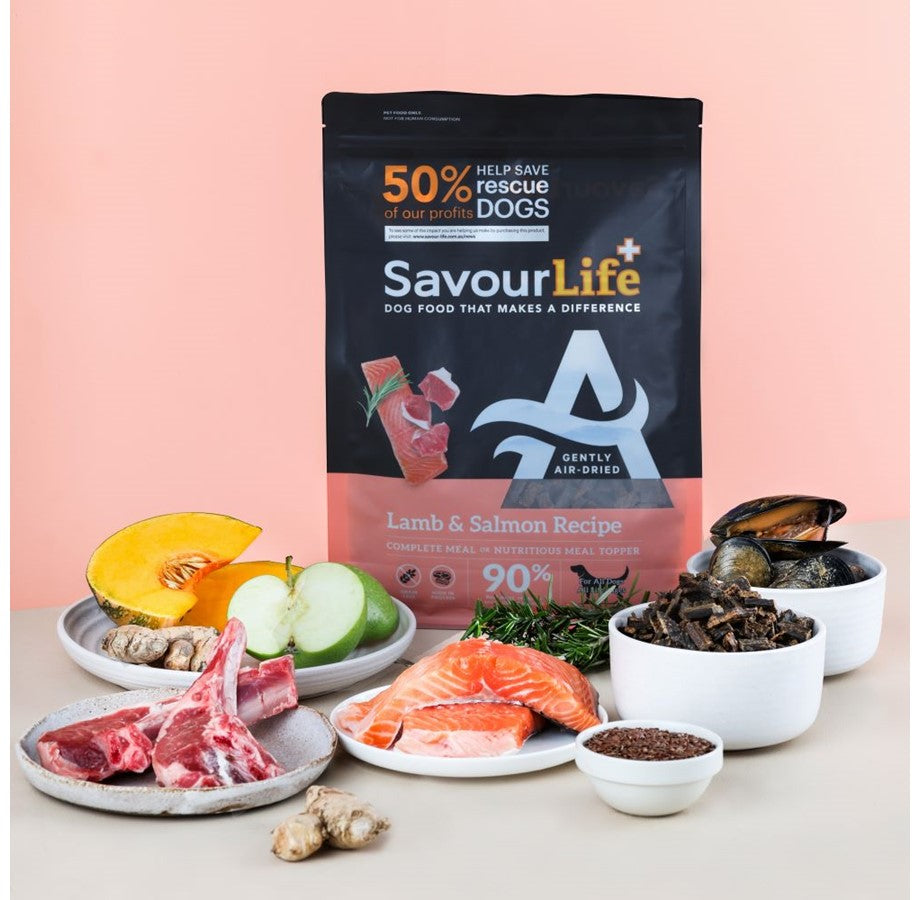 Savourlife Air-Dried Adult Lamb & Salmon Recipe 1kg