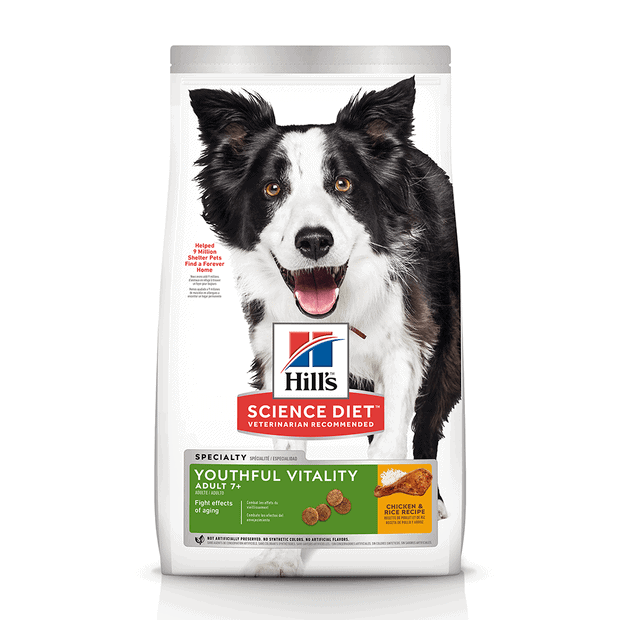 Hills Science Diet 7+ YoutHAul Vitality Dry Dog Food