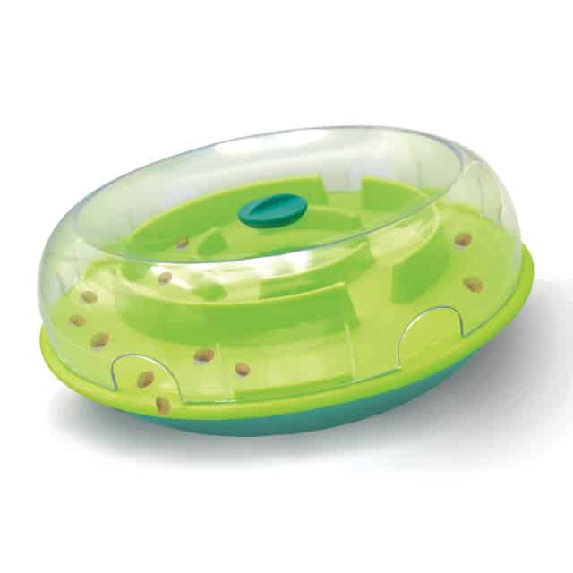 Outward Hound Wobble Bowl Feeder & Interactive Treat Puzzle Dog Toy