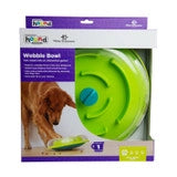 Outward Hound Wobble Bowl Feeder & Interactive Treat Puzzle Dog Toy