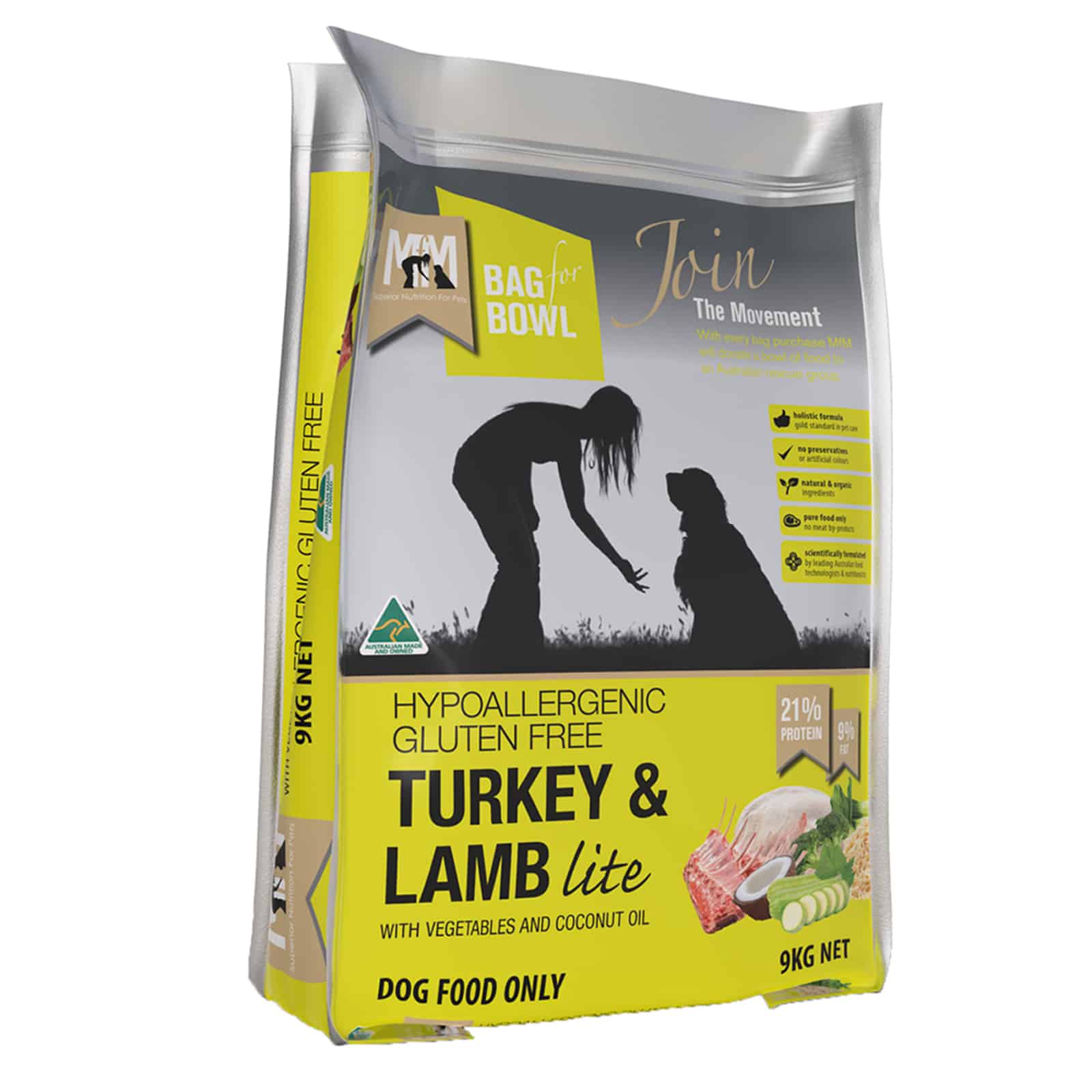 Meals For Mutts Dog Lite Turkey & Lamb Gluten Free Dry Food