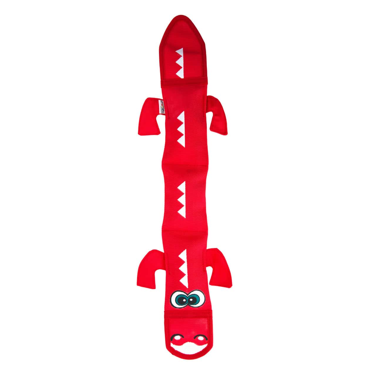 Outward Hound Dog Fire Biterz Dragon Large Dog Toy - Red