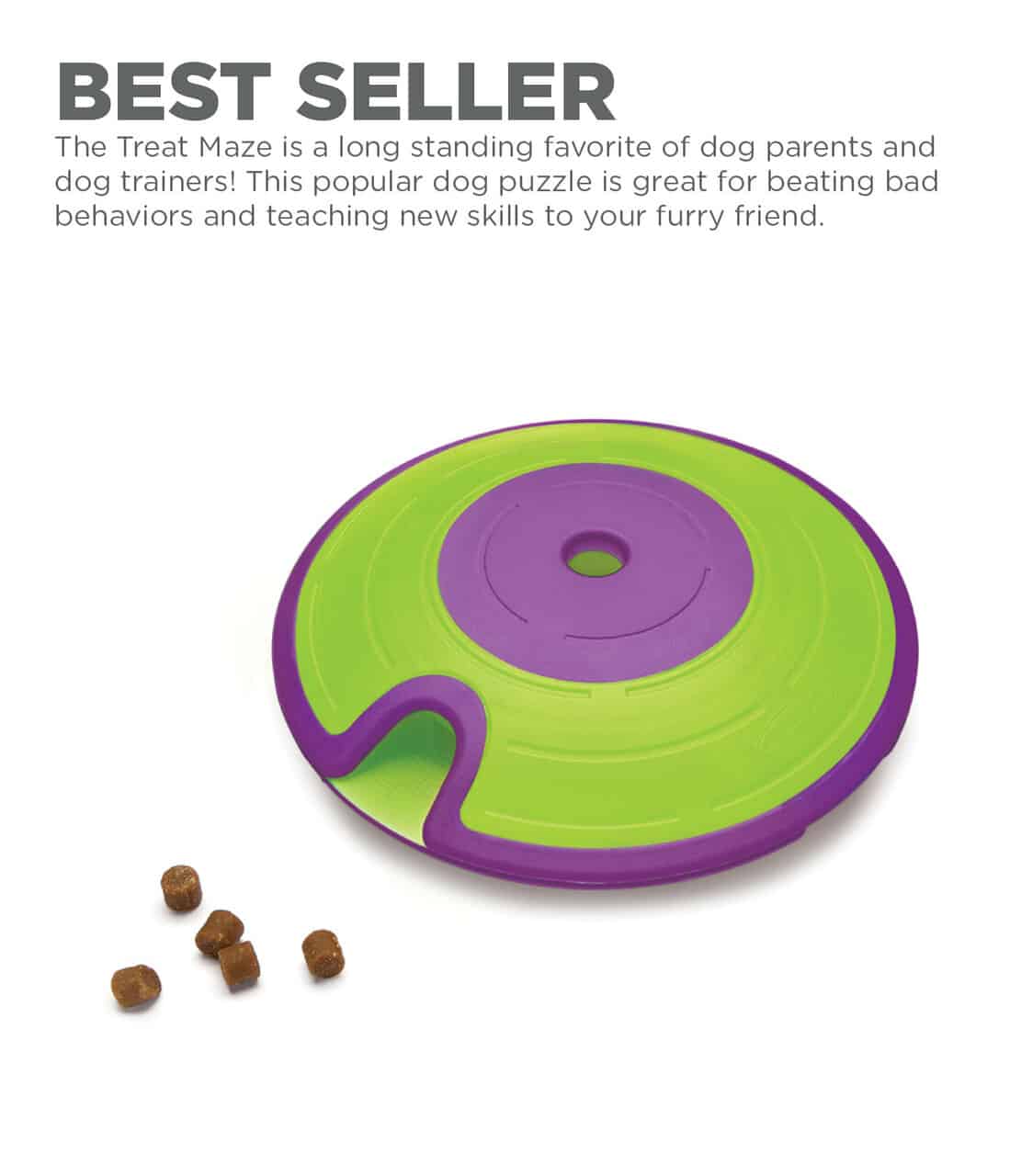 Outward Hound Dog Treat Maze Green